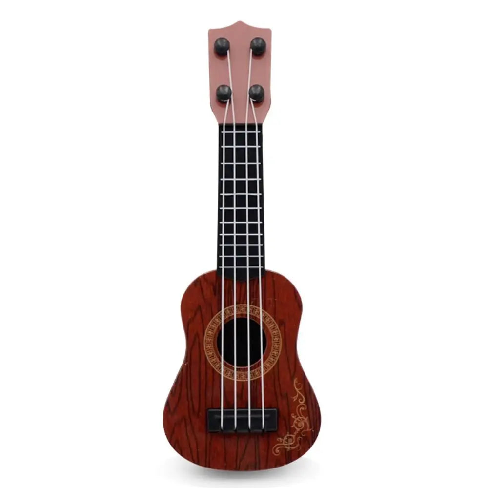 Toys Musical Instrument Entertainment Toys 4 Strings Classical Ukulele Small Guitar Toy Educational Toy Musical Instrument Toy Good Vibrations