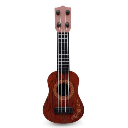 Toys Musical Instrument Entertainment Toys 4 Strings Classical Ukulele Small Guitar Toy Educational Toy Musical Instrument Toy Good Vibrations