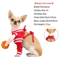Halloween Dog Cosplay Costumes for Small Medium Big Dogs Cats Funny Dress Up Sports Clothes Beagle French Bulldog Pet Outfits Good Vibrations
