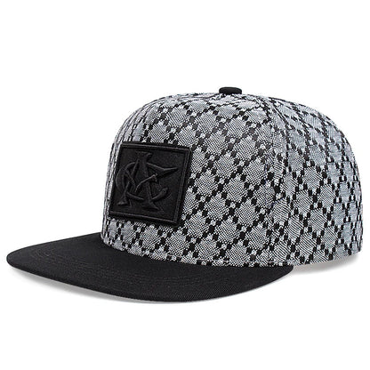 Unisex NF Letter Embroidery Hip-Hop Hats Spring and Autumn Outdoor Adjustable Casual Baseball Caps Sunscreen Hat Good Vibrations