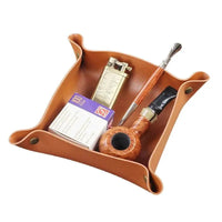 Leather Herb Tobacco Rolling Tray Foldable Cigarette Tobacco Rolling Tray Tobacco Roller Grinder Tray Herb Tobacco Storage Tray GOOD Vibrations Adult Super Store