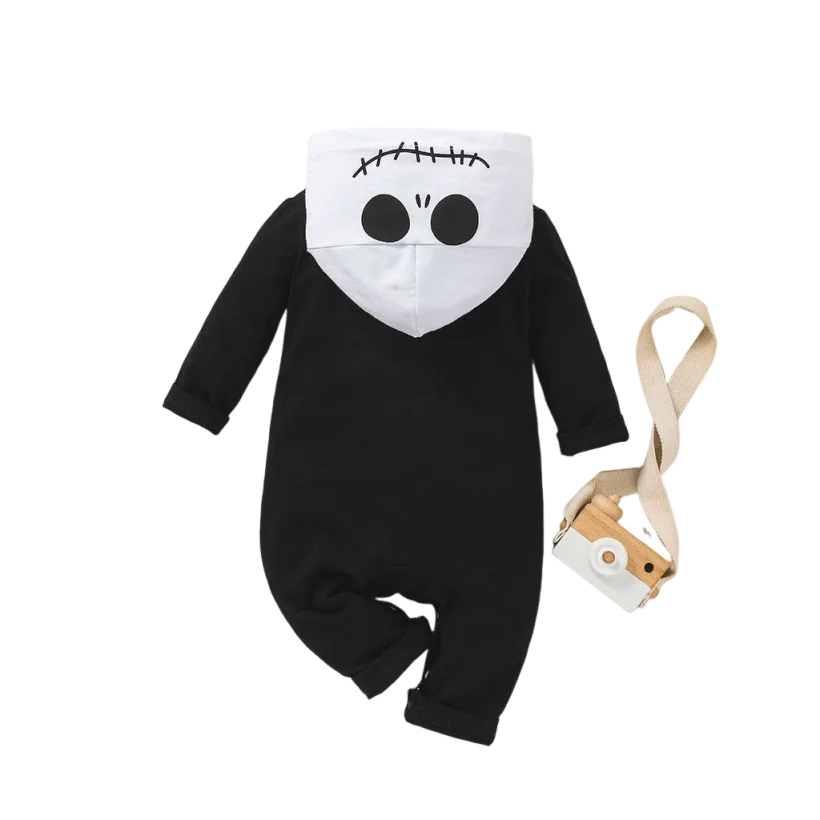Baby Boy Girls Halloween Cosplay Pumpkin Clothes Jack Nightmare Before Xmas Romper Christmas Cotton Striped Costume Good Vibrations