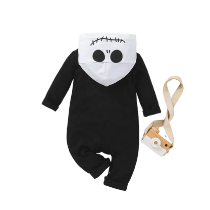 Baby Boy Girls Halloween Cosplay Pumpkin Clothes Jack Nightmare Before Xmas Romper Christmas Cotton Striped Costume Good Vibrations