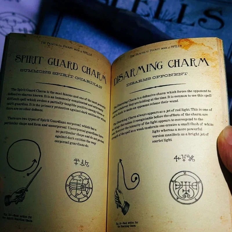 Herbalism Textbook Astrology Book Vintage Scrapbooking Charmed Book Journal Notebook Good Vibrations