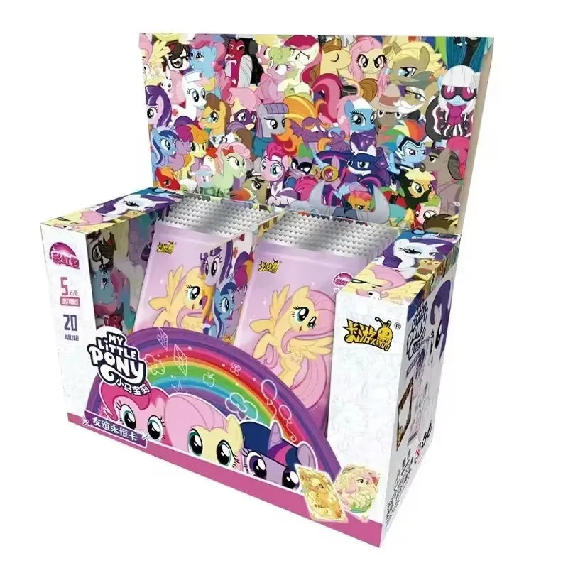 KAYOU Genuine My Little Pony Card Cute Funny Party Friendship Eternal Cards SGR Princess Anime Game Collectible Cards Toys Gifts Good Vibrations