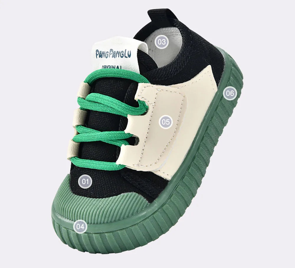 Toddler Sport Shoes For Baby Ergonomics Soft-soled Girl's Sneakers Anti-slippery Infant Boy's Tennis Shoes Casual Footwear Good Vibrations