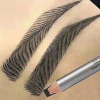 Natural Microblading Eyebrow Pencil Waterproof Eye Brow Enhancer Pen Long Lasting Eyes Makeup Tools Cosmetics Black Brown Gray Good Vibrations