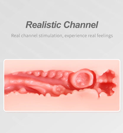 Marilyn Male Masturbator Adult Erotic Toys Silicone Masturbation Cup Penis Exerciser Male Deformable Sex Toys Blowjob Sex Shop