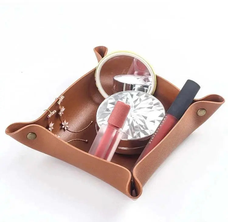 Leather Herb Tobacco Rolling Tray Foldable Cigarette Tobacco Rolling Tray Tobacco Roller Grinder Tray Herb Tobacco Storage Tray GOOD Vibrations Adult Super Store