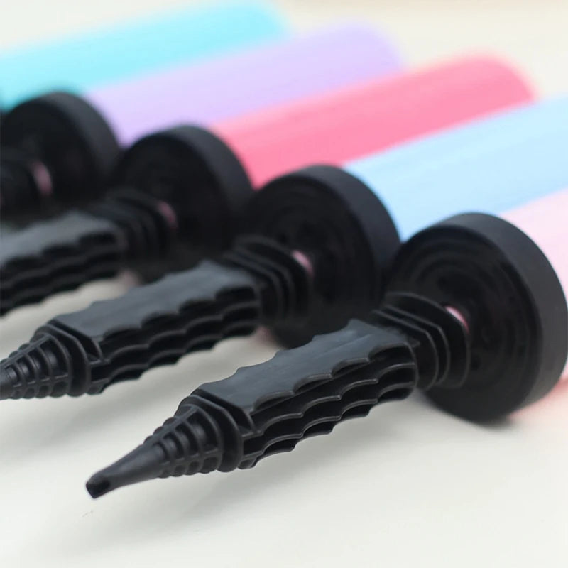Balloon Pump Balloon Accessories Balloon inflator hand push Air Pump Wedding Valentine Birthday Party Decoration Tools Good Vibrations