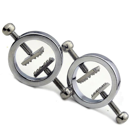 Non-Piercing Nipple Shields Rings Circle Clamps Nail Plate Breast Clamps with Internal Spike Sexy Body Jewelry Gift for Women Good Vibrations