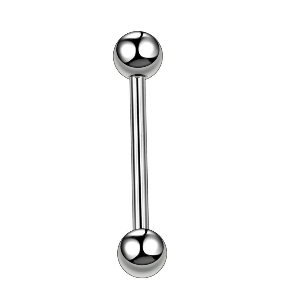 1PC Stainless Steel Heart Shaped Tongue Ring Barbell Tongue Piercing Cute Bar Ear Tragus Studs Nipple Bar Piercing Body Jewelry Good Vibrations