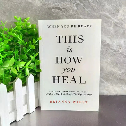 When You're Ready, This Is How You Heal by Brianna Wiest Inspirational English Book Paperback Good Vibrations