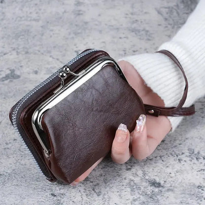 Fashion Purse Women's Buckle Small Purse Zipper Clip Bag Clutch Bag Wallets Card Holderss Wholesale Good Vibrations