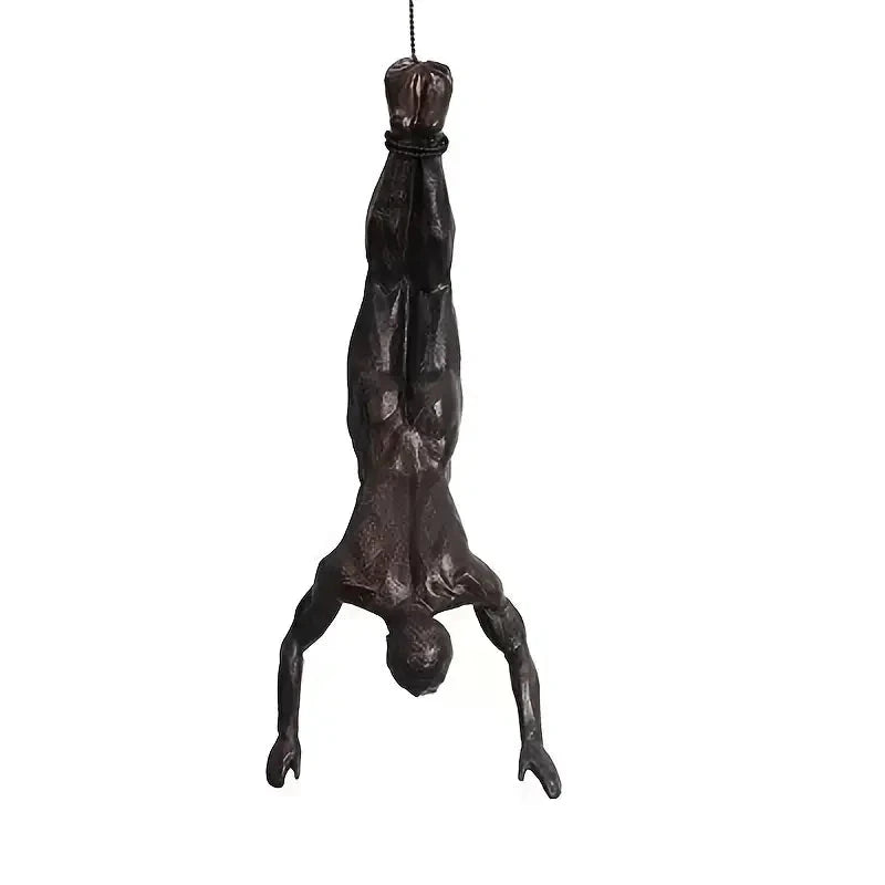 Retro Climbing Man Series Statue Wall Decoration Unique Touch Creative Climbing Statue Pendant Party Decoration Good Vibrations