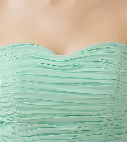 Chiffon Mint Green Bridesmaid Dresses Elegant Women Long Robe Prom Gown Bride Guest Wedding Party Dress Evening Vestidos