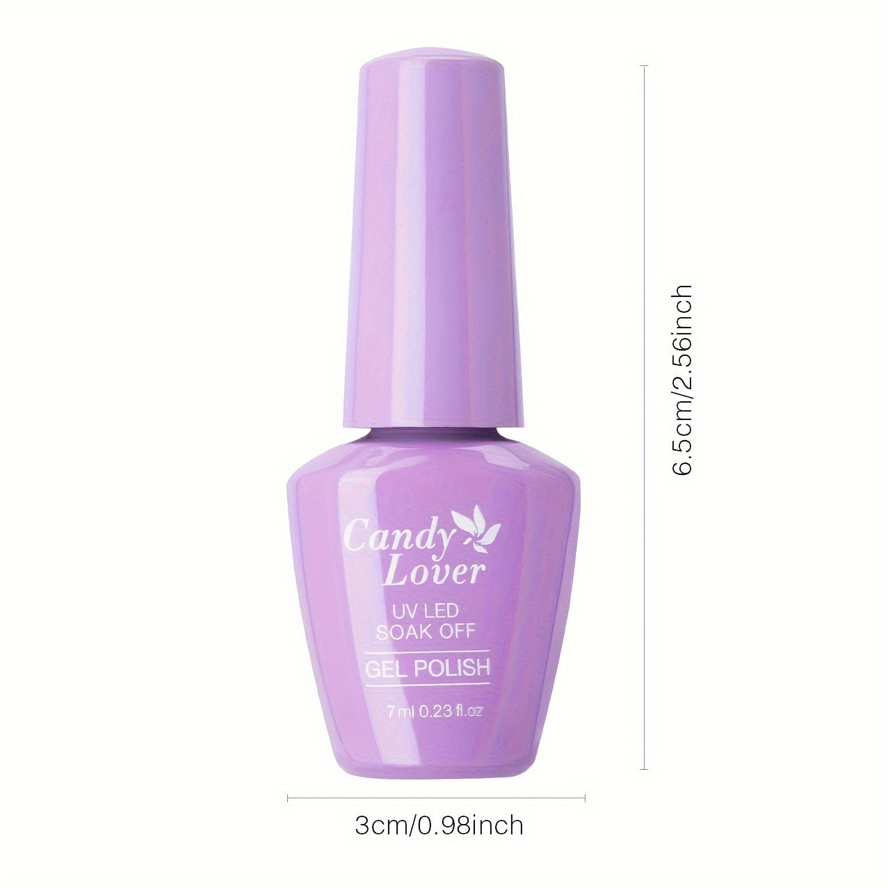 Candy Lover Gel Nail Polish, 25 Pcs Neon Bright Gel Nail Polish Set With Base Top Coat Matte Coat, Soak Off Gel Polish, UV Nail Polish Set, Pink Purple Glitter Red White Gel Colors Good Vibrations