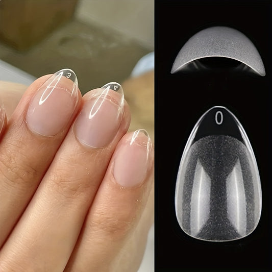 240pcs XXS Short Matte Clear Soft Gel Nail Tips - Easy-to-Apply False Nails for Quick Nail Extensions - Ideal Manicure Tool for DIY Nail Art Enthusiasts Good Vibrations