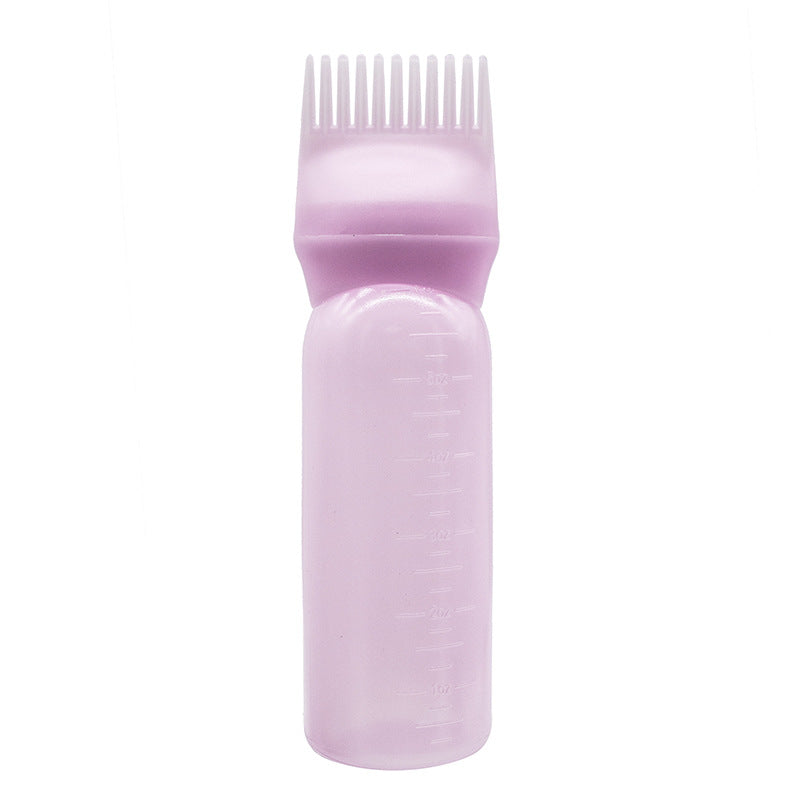 1pc Plastic Dry Cleaning Bottle For Hair Dyeing And Washing Bottle With Graded Thickening Hair Dyeing Bottle For Hair Dyeing Cream Bottle For Perm Good Vibrations