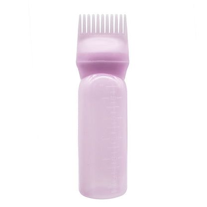 1pc Plastic Dry Cleaning Bottle For Hair Dyeing And Washing Bottle With Graded Thickening Hair Dyeing Bottle For Hair Dyeing Cream Bottle For Perm Good Vibrations