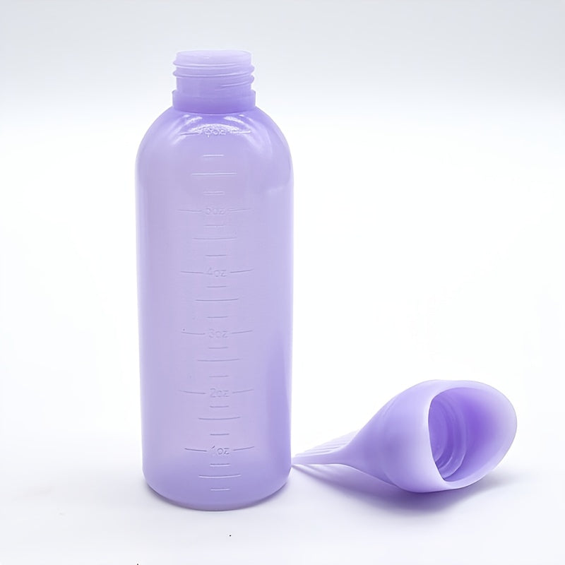 1pc Plastic Dry Cleaning Bottle For Hair Dyeing And Washing Bottle With Graded Thickening Hair Dyeing Bottle For Hair Dyeing Cream Bottle For Perm Good Vibrations