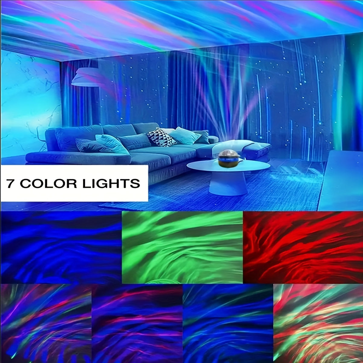 1PC Northern LED Lights Indoor Atmosphere Light Creative home decoration cartoon novel LED small desk lamp, Night Sky Night Light, Wonderful Ambientemotion lamp for bedroom, living room, game room, sleep companion night lamp, Good Vibrations