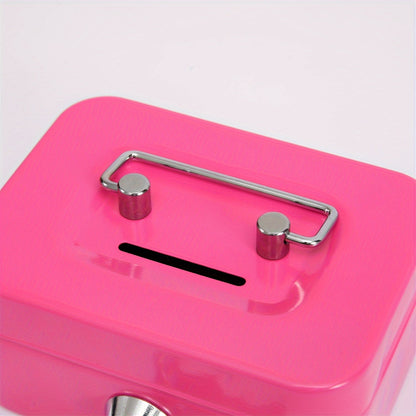 1pc Metal Keylock Storage Box, Money Box, Adult Deposit Box, Coin Deposit Box, Adult Deposit Box, Deposit Box, Cash Register 4.5 * 3.8* 2.3"/11.5 * 9.9 * 5.8cm Good Vibrations Adult Super Store