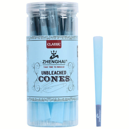 50Pack ZHENGHAI Pre-Rolled Tapered Paper Cones, Classic King Size (109mm) Pre Rolled Paper with Cone Loader & Tips & Packing Tubes Included, Perfect for Regular Herb Grinder, Household Gadgets, Holiday Gift, Birthday Gift, Gi Good Vibrations