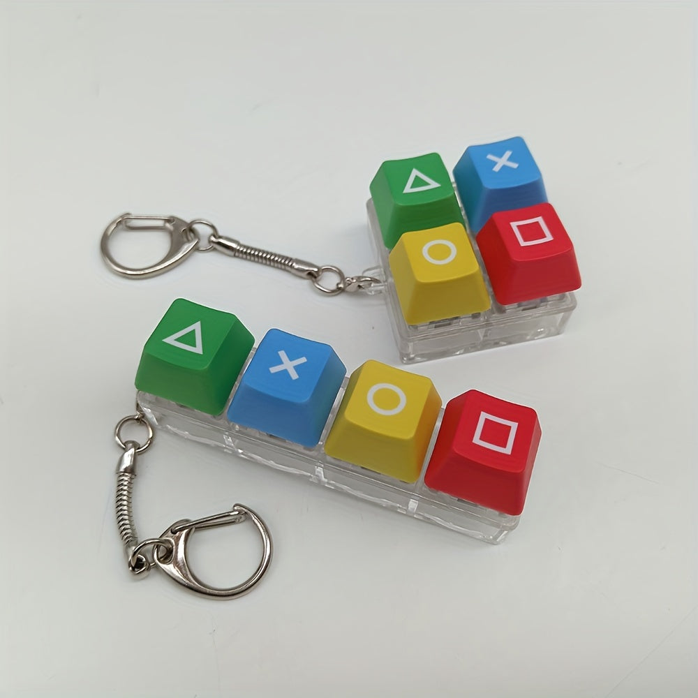 Relaxation Finger Pressure Decompression Mechanical Keyboard Keycaps, Keychains, Key Rings, And Desktop Accessories Good Vibrations