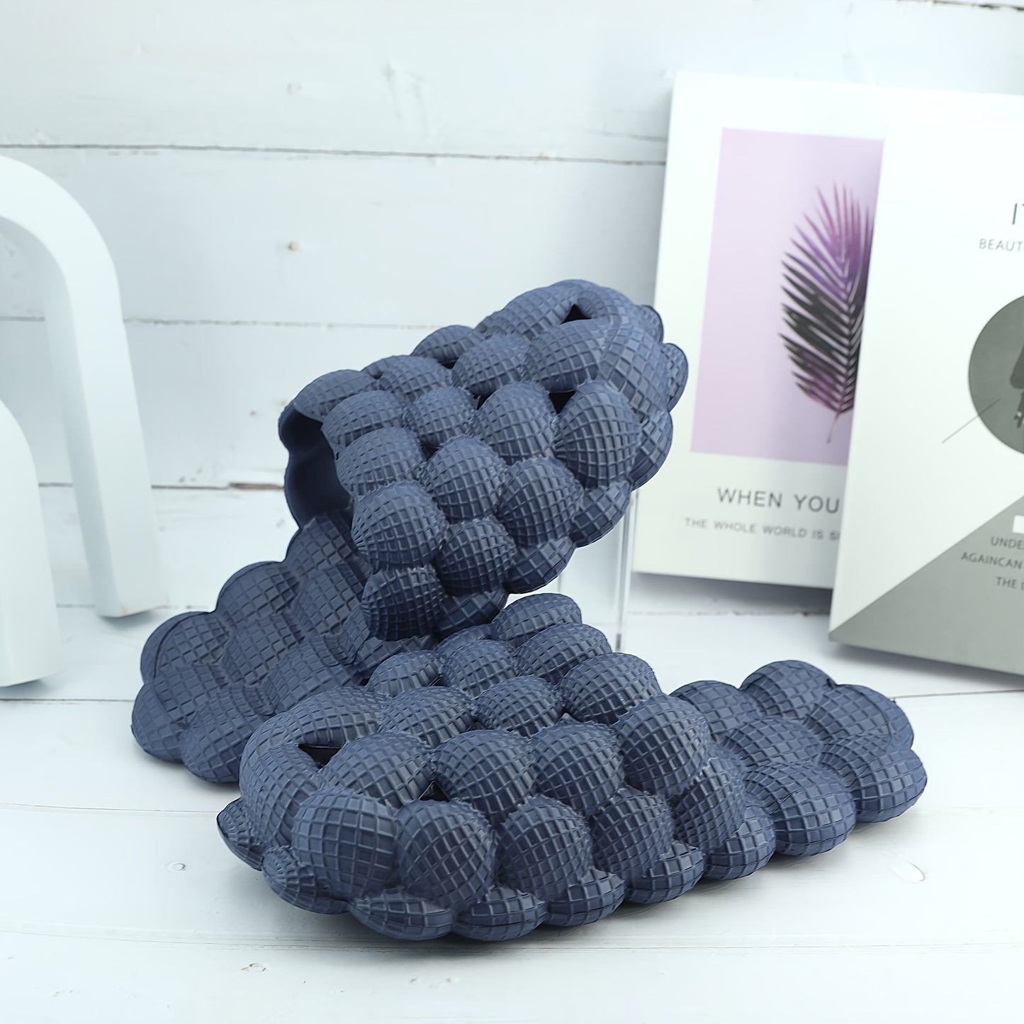 [Popular Choice], Ultra Cushioned Bubble Slides Good Vibrations