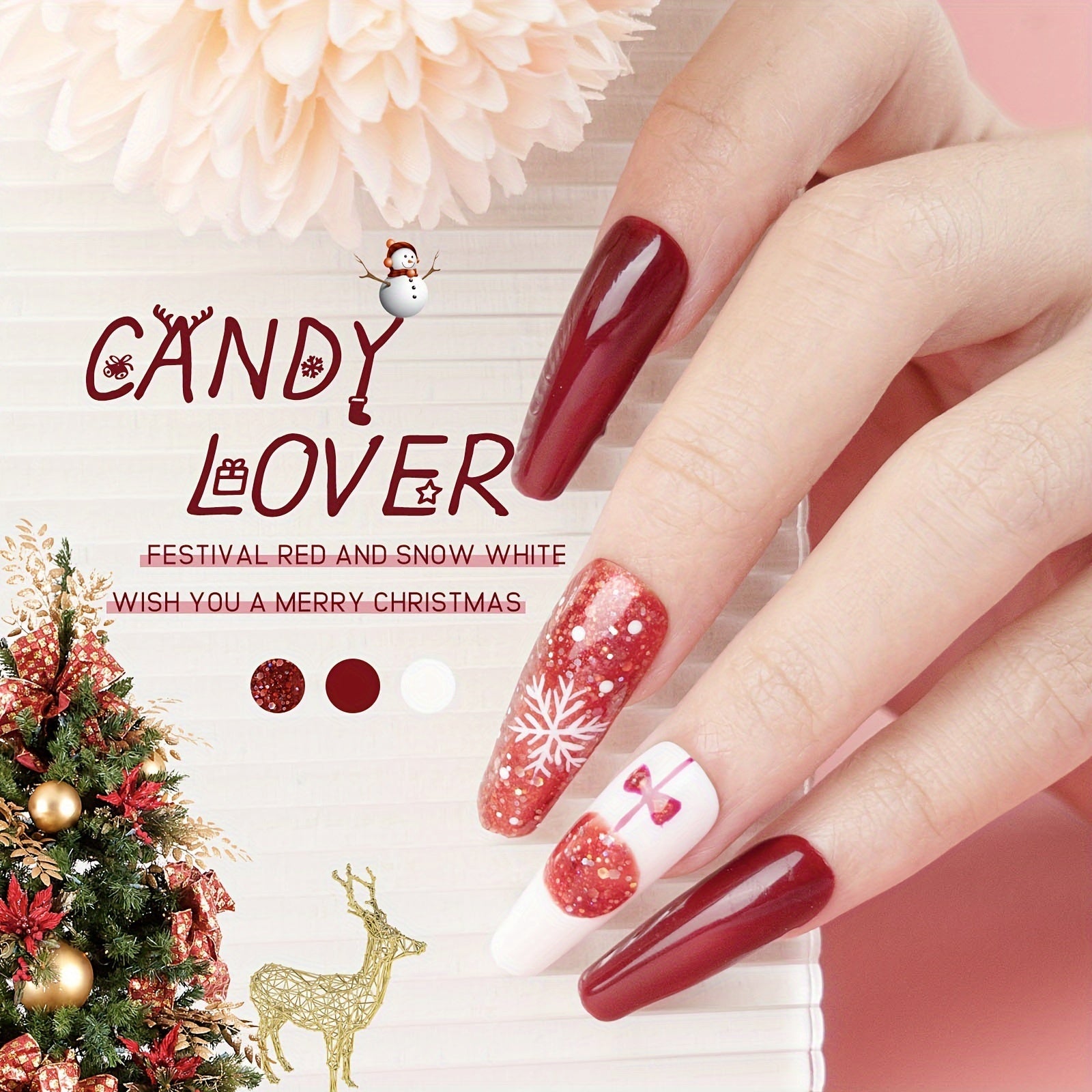 Candy Lover Gel Nail Polish, 25 Pcs Neon Bright Gel Nail Polish Set With Base Top Coat Matte Coat, Soak Off Gel Polish, UV Nail Polish Set, Pink Purple Glitter Red White Gel Colors Good Vibrations