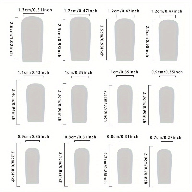 24pcs Sweet Sparkle Vine Spring/Summer Press-On Nails, Long French Ballet Nail Tips, Removable Glitter Pink Artificial Nail Patch with Mixed Colors and Glossy Finish, Nail Art Stickers Good Vibrations