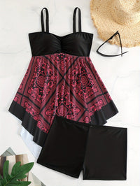 [Sexy Swimsuit] Sexy Plus Size Women's One-Piece Printed Swimsuit | Printed Swimwear Good Vibrations