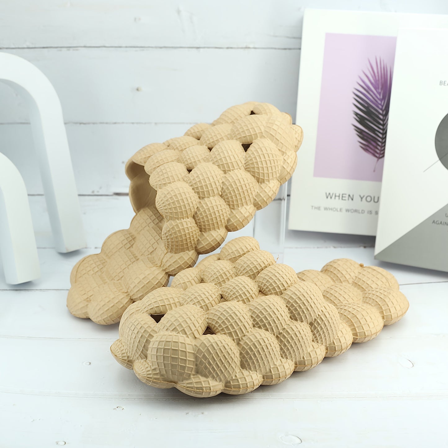 [Popular Choice], Ultra Cushioned Bubble Slides Good Vibrations