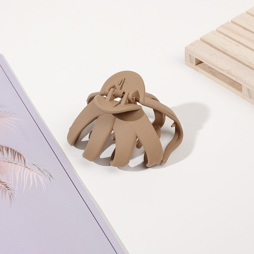 9pcs/4pcs/1pc Frosted Octopus Hair Clip Good Vibrations