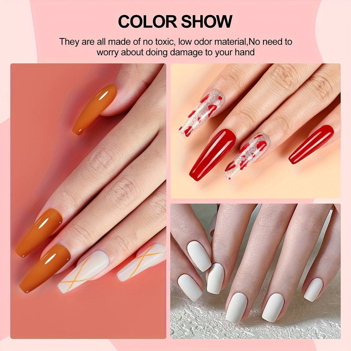 Complete Nail Care Kit: Professional Electric Drill & UV Lamp Set with Gel Polish, Manicure Tools - USB Powered, Alcohol-Free Good Vibrations