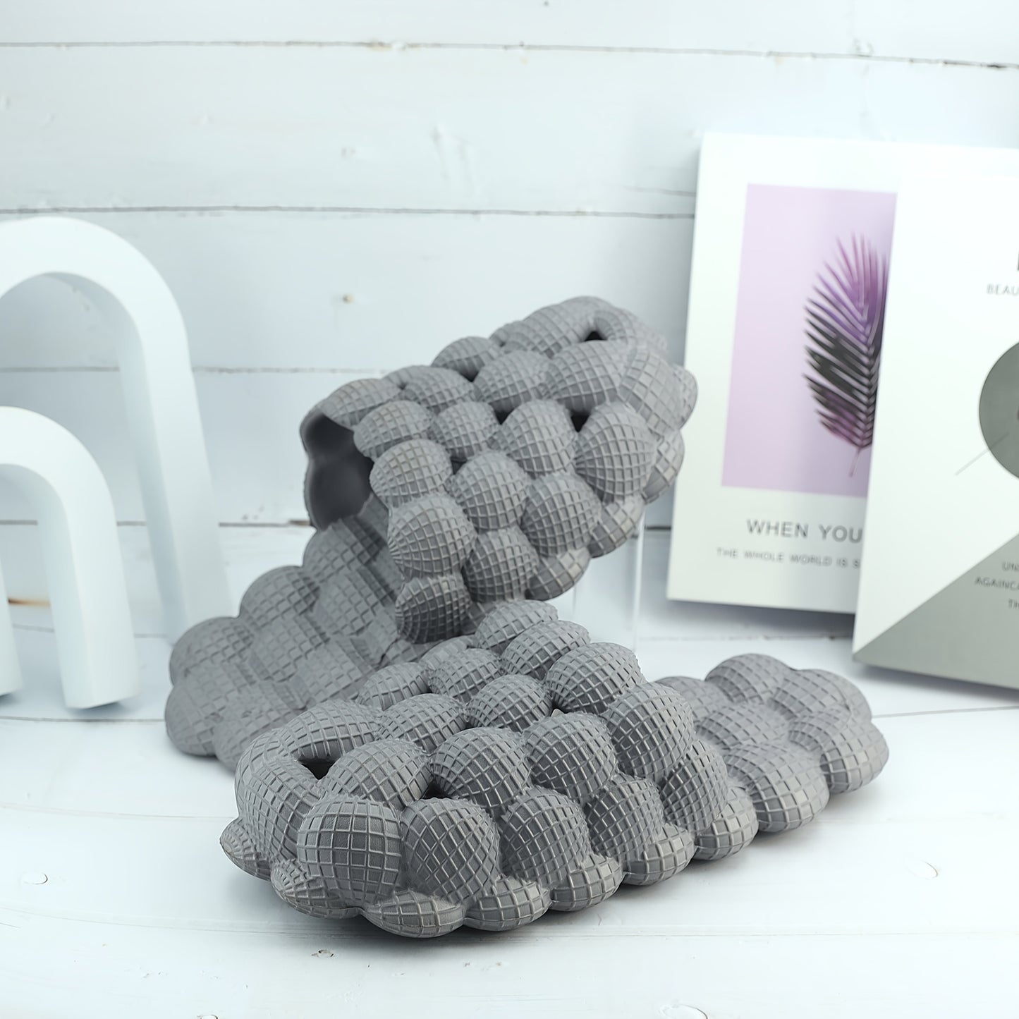 [Popular Choice], Ultra Cushioned Bubble Slides Good Vibrations