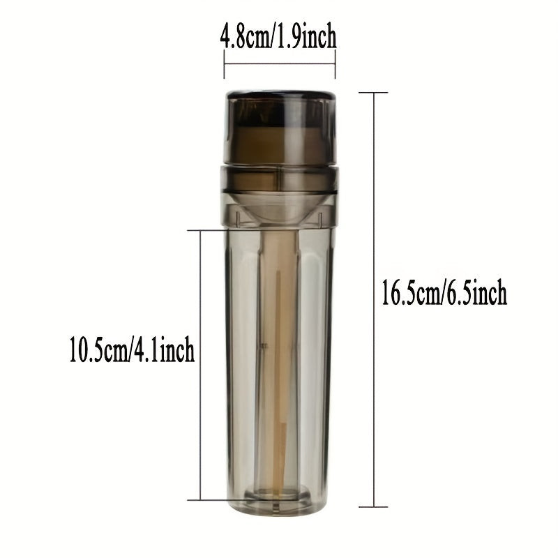 1pc All-in-One Herb Grinder: Smoke Filling Set, Tobacco Grinder, Cigarette Maker - Smoking Accessories Good Vibrations