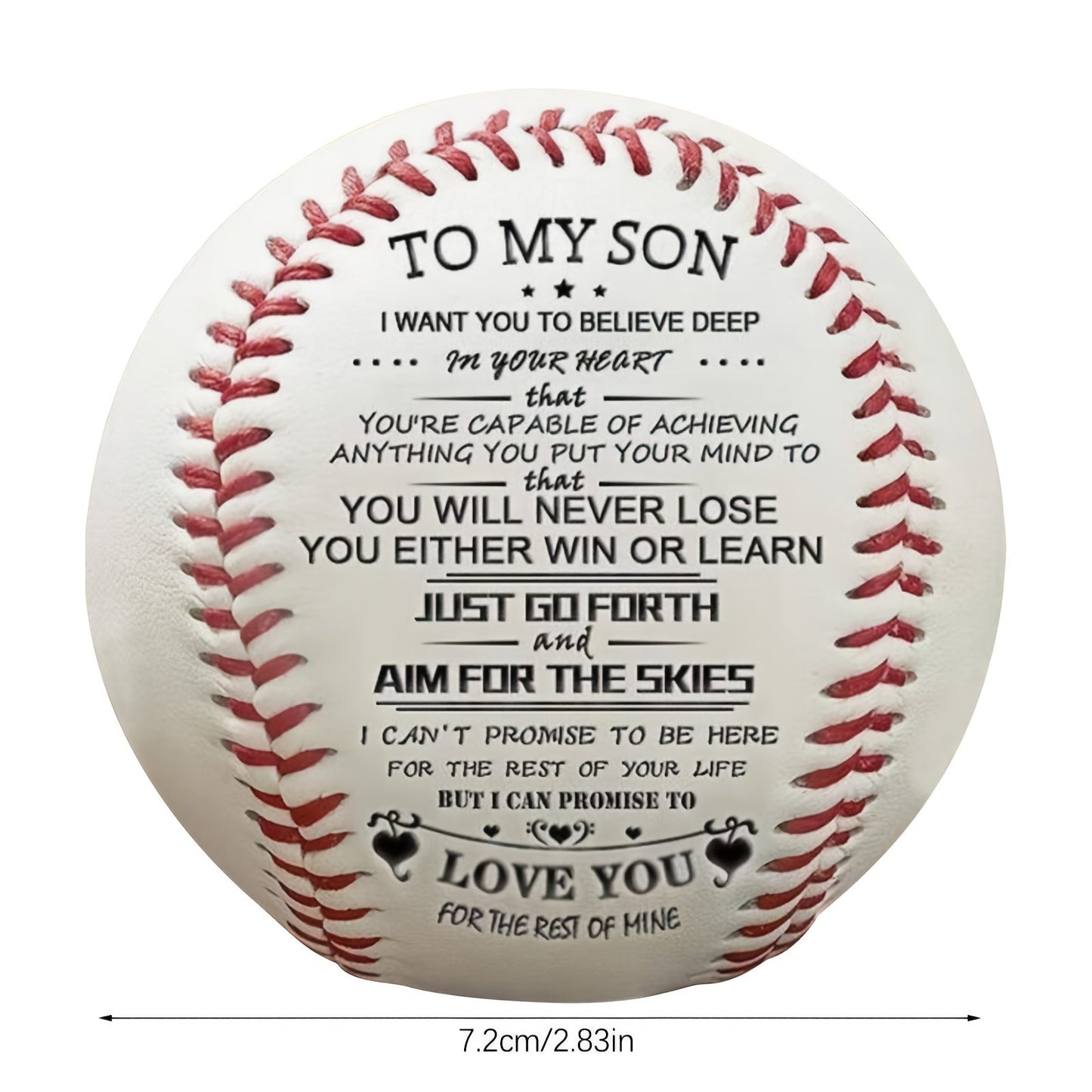 Perfect Baseball Gift for Your Son - A Gift of Encouragement and Motivation for Graduation or Birthday! Good Vibrations