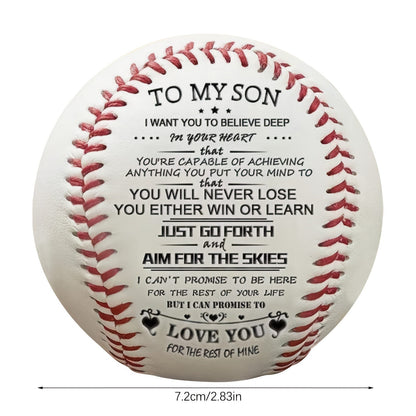 Perfect Baseball Gift for Your Son - A Gift of Encouragement and Motivation for Graduation or Birthday! Good Vibrations