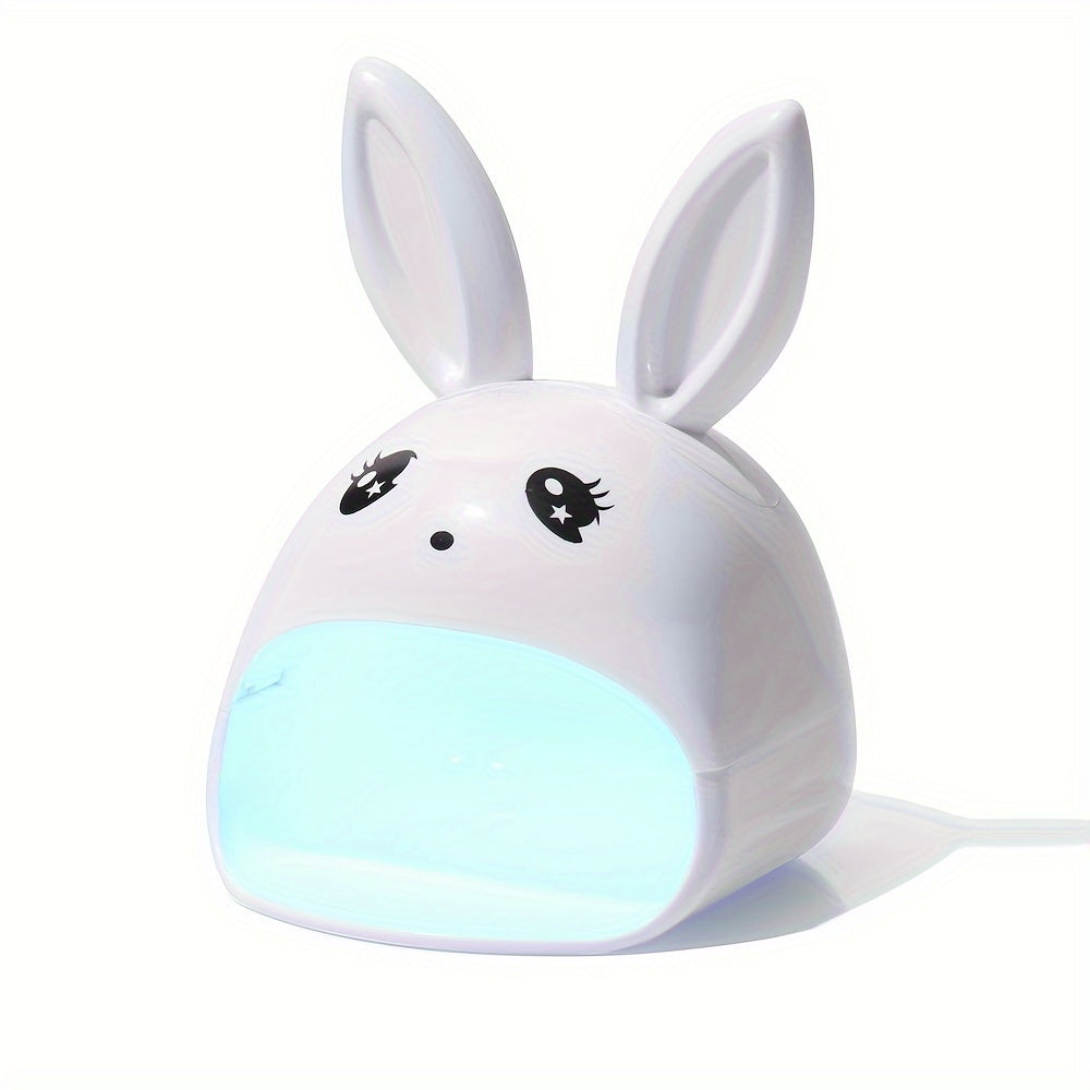 1pc Portable Cartoon LED Nail Lamp - Nail Dryers for Gel Polish, Professional Nails Art Tools for Home Salon Manicure with Fast Drying and Long-Lasting Results Good Vibrations