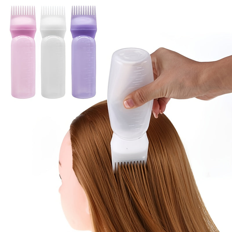 1pc Plastic Dry Cleaning Bottle For Hair Dyeing And Washing Bottle With Graded Thickening Hair Dyeing Bottle For Hair Dyeing Cream Bottle For Perm Good Vibrations