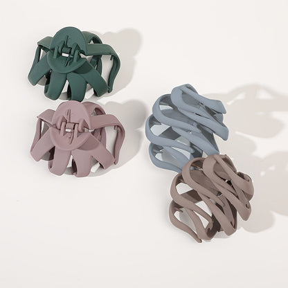9pcs/4pcs/1pc Frosted Octopus Hair Clip Good Vibrations