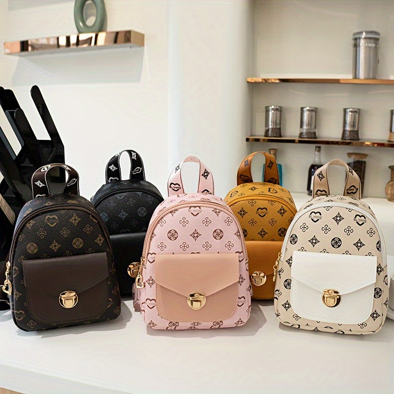Fashionable Trendy Backpack, Daily Commuting Essential Lightweight Backpack, Mobile Phone Leisure Bag, Camera Leisure Bag Good Vibrations