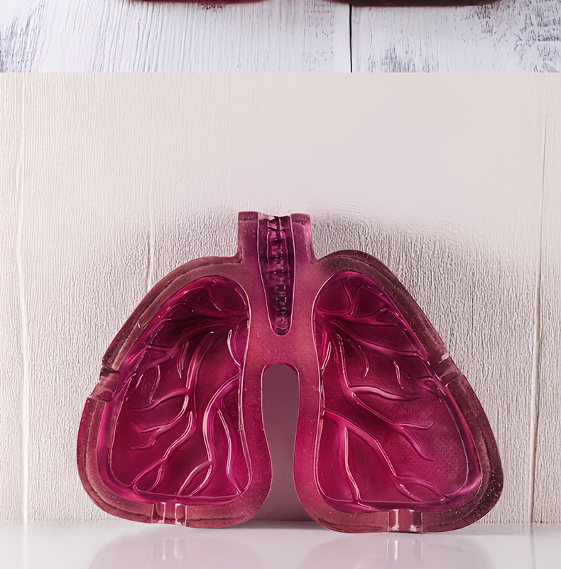 Room Decor 1pc Artistic Lung-Shaped Resin Ashtray, Creative Home Office Decorative Gift, Smoking Room Accessory Good Vibrations Adult Super Store