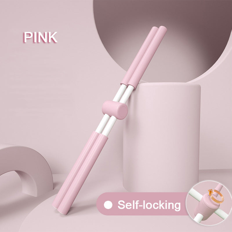 Yoga Body Stick for Posture Correction, Shoulder and Neck Relief, and Open Back Training - Improve Flexibility and Balance with this Versatile Fitness Tool Good Vibrations