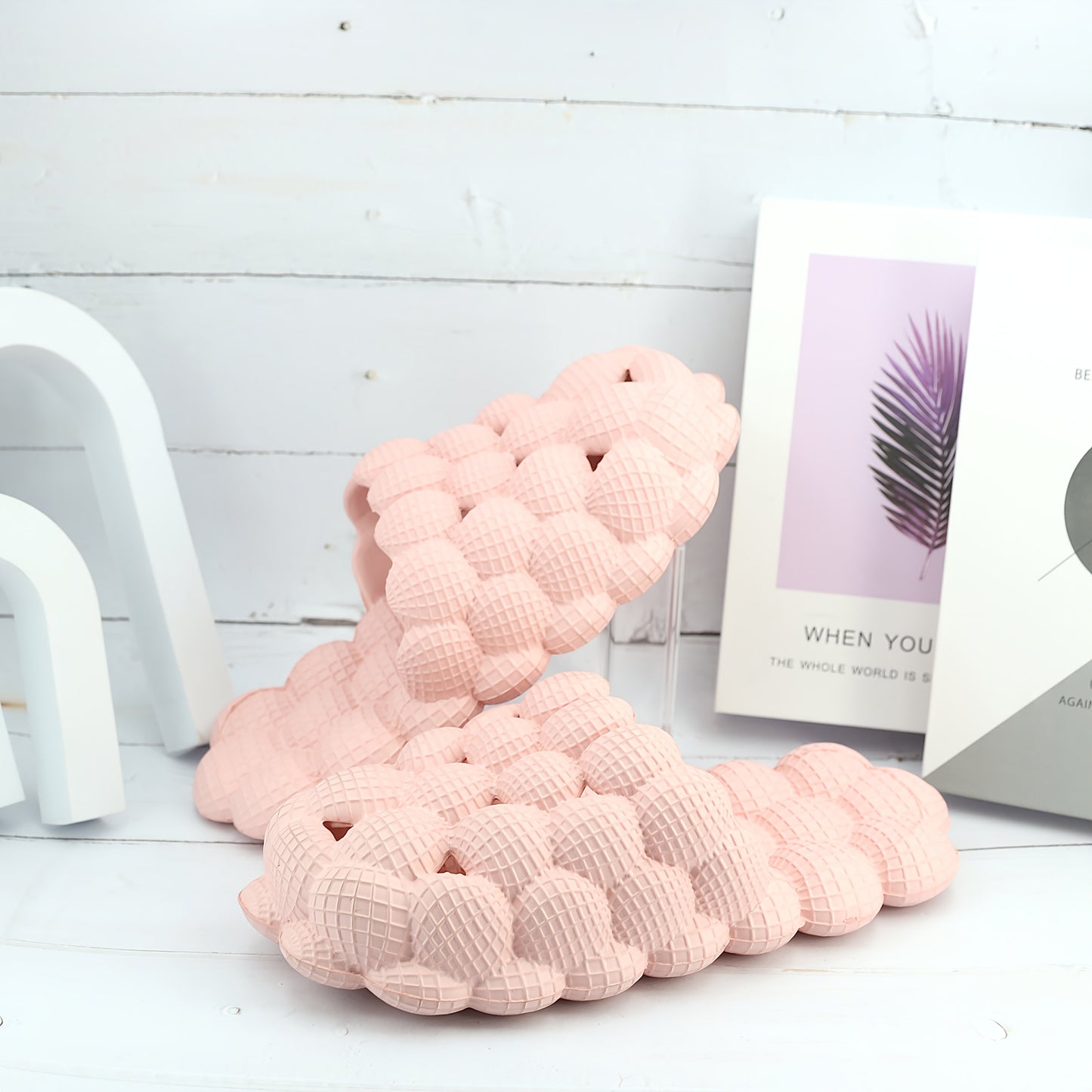 [Popular Choice], Ultra Cushioned Bubble Slides Good Vibrations