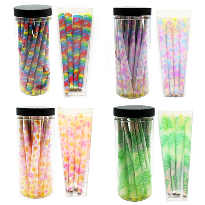 2pcs/ set Pre-Rolled Paper Set, Cones King Size, 58 Pack - Slow Burning Pre Rolled Cones With Tips & Packing Tubes Holiday Gifts For Friends Good Vibrations Adult Super Store