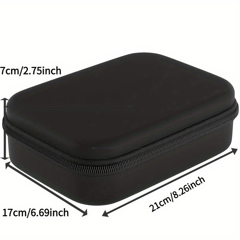 8-Piece Black Grinder Set with Carrying Case - Portable Spice & Herb Crusher, Includes Storage Pouch - Perfect for Home Use, Holiday Gifts, Birthday Presents Good Vibrations
