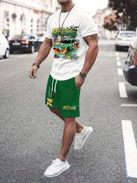 Qihang 3D Digital Printing Clothing Set Good Vibrations